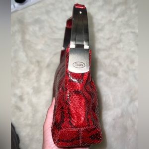 Tod’s exotic skin mini bag, purse.